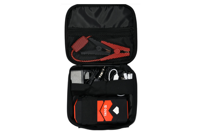Démarreur de secours YATO YT-83081, batterie externe 9000 mAh