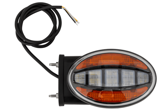 Feu avant universel à LED FRISTOM FT-356 avec support de montage latéral