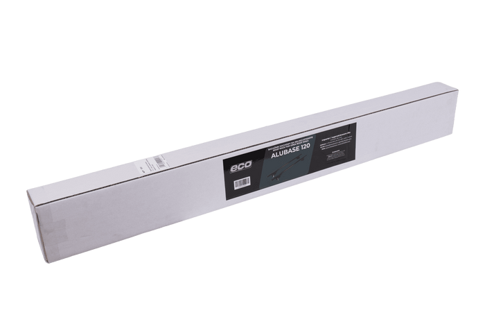 Barres de toit Eco Alubase 120 - barres de toit universelles en aluminium pour rails ouverts