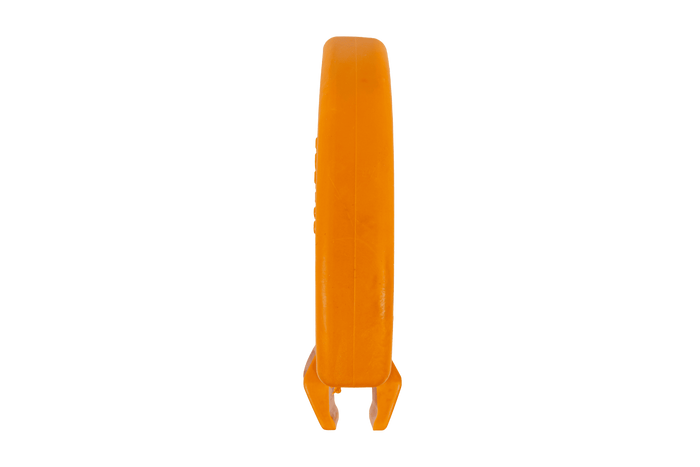 Cache de sécurité pour attelage à boule STEELPRESS 4 mm, avec emplacement pour prise.