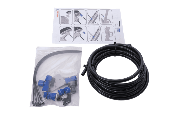 Système de purge de freins pour essieu simple KNOTT 200x50 type 20-2425/1