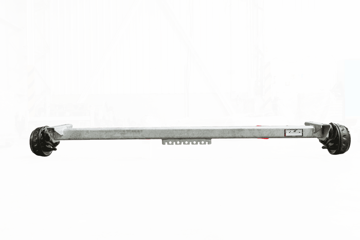 Essieu freiné KNOTT VGB13-M pour remorque/porte-voitures 1350 kg, 1750 mm, 2250 mm, 5x112