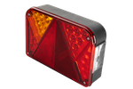 Feux arrière LED DOBPLAST DPT35 + faisceau MANTES 4 m 13 broches