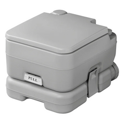 Toilettes de camping portables ProPlus 370415CR grises 10L/10L