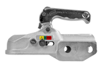 Attelage à boule WINTERHOFF WW 350-RCH-1616 pour remorque de 3500 kg avec timon tubulaire de 60 mm, en fonte