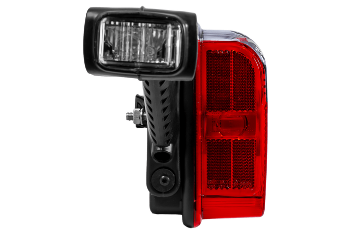 Feu arrière à baïonnette LED ASPÖCK EUROPOINT III 7 broches ASS2 avec avertisseur sonore et 7 fonctions restantes
