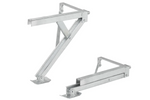 Support d'angle extensible ProPlus 361510, côté avant droit/arrière gauche de la remorque, capacité de charge 600 kg, hauteur 460 mm