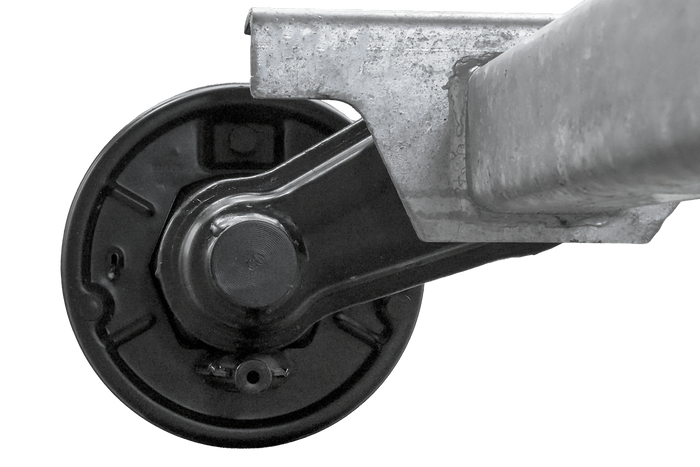 Essieu freiné KNOTT VGB13M pour remorque/porte-voitures 1350 kg, 1510 mm, 1880 mm, 5x112