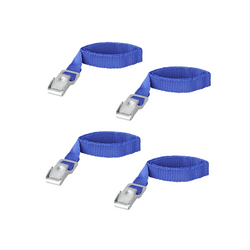 Lot de 4 sangles de fixation pour vélo ProPlus 330285, longueur 30 cm