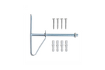 Ensemble de deux supports de roue muraux ProPlus 390050