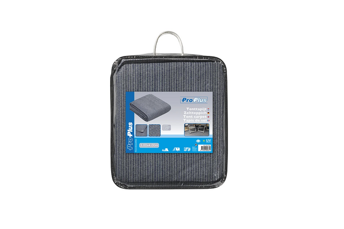 Tapis de sol ProPlus 361770V07 gris pour camping-car/auvent de tente 3x4m
