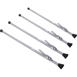 Jeu de quatre barres d'écartement UNITRAILER pour l'arrimage du chargement 1880-2852 mm