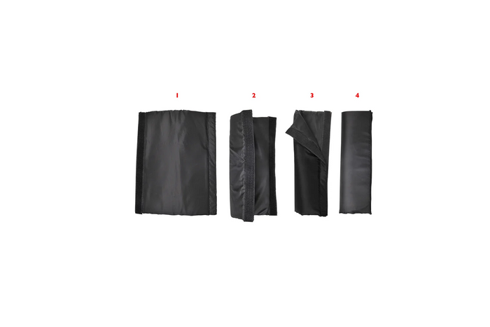 Lot de 3 protections pour sangles anti-tempête ProPlus 361730, 6 cm