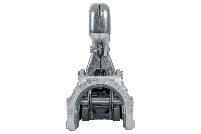 Attelage à boule WINTERHOFF WW 30-K+Z pour remorque de 3000 kg avec timon tubulaire de 35 à 51 mm, en fonte