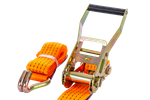 Courroie de transport orange UNITRAIER 2 m/50 mm/5 t avec tendeur