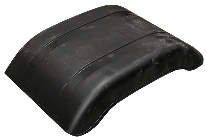 Demi-garde-boue pour remorque DOMAR D10224, passage de roue 370/240 mm