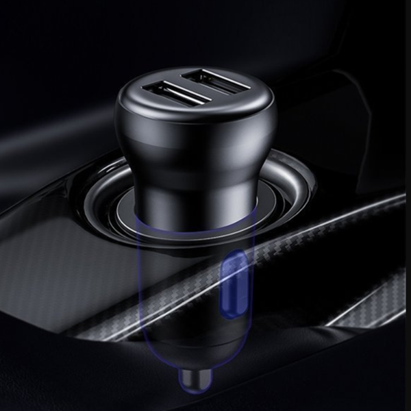 Émetteur FM BASEUS T type S-16 Bluetooth 5.0 MP3 + chargeur de voiture 2 ports USB