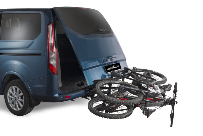 Green Valley E-Explorer - porte-vélos sur attelage pour vélos électriques