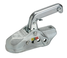 Attelage à boule WINTERHOFF WW 30-D2 pour remorque de 3000 kg avec timon tubulaire de 45-46 mm, en fonte