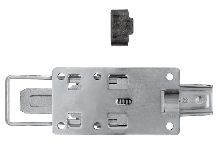 Attelage, charnière latérale avec fermoir WINTERHOFF BV 90-1 + BVG 90-A fermeture latérale complète remorque