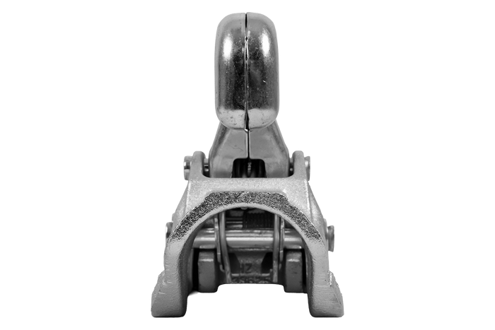 Attelage à boule WINTERHOFF WW 30-D3-K1212 pour remorque de 3000 kg avec timon tubulaire de 50 à 51 mm, en fonte