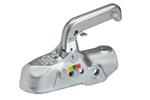 Attelage à boule WINTERHOFF WW 350-RB-K1414 pour remorque de 3500 kg avec timon tubulaire de 50 mm, en fonte