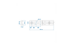 Rail de chargement Airline ProPlus 342174, rail de chargement en aluminium, 60 cm