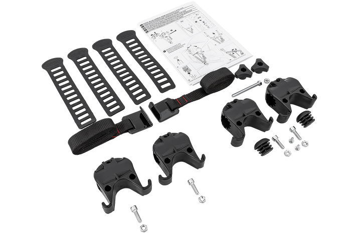 Porte-vélos sur attelage Peruzzo Cruising (noir)