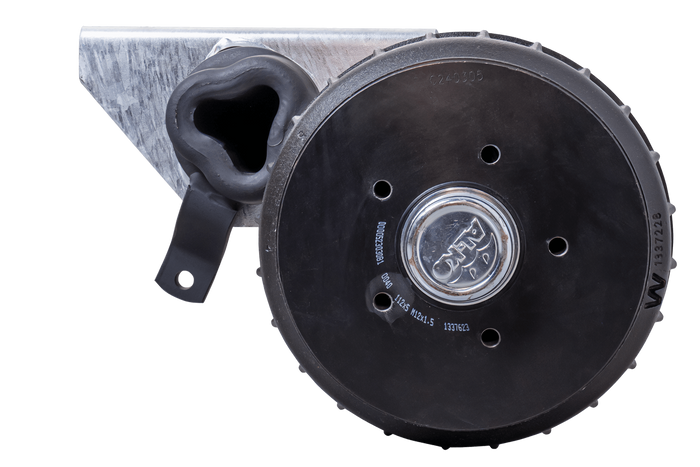 Essieu freiné AL-KO EURO pour remorque bateau 1800kg 1845/1955mm 2430mm 5x112