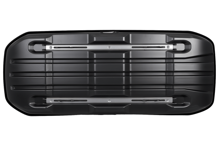 Coffre de toit Atera Casar XL, noir métallisé