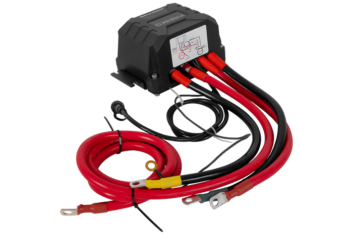 Treuil électrique pour remorque PRESKO RAPTOR 13.5FS 12V 6130 kg avec câble de 24 m