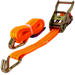 Courroie de transport orange UNITRAIER 3 m/35 mm/2 t avec tendeur