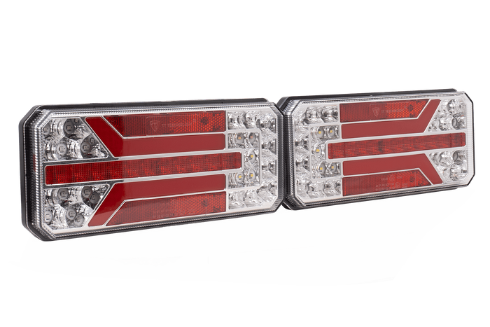 Feux arrière LED TT Technology TT.12555, 5 fonctions gauche + droit