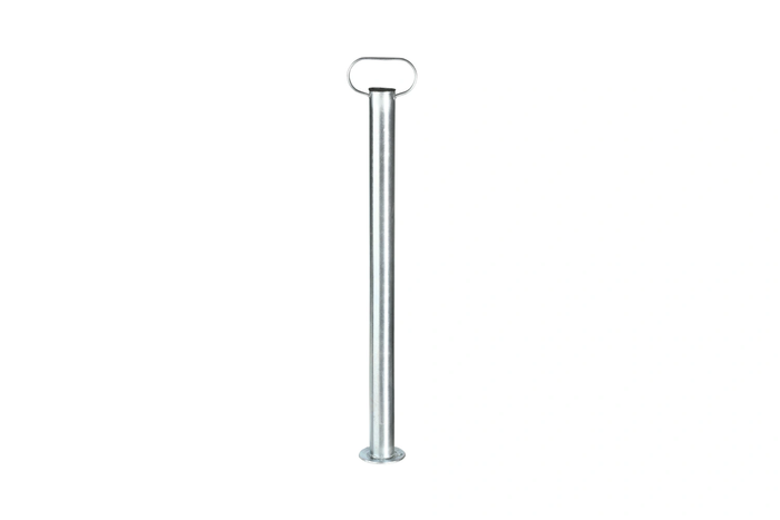 Support fixe UNITRAILER MS 0019-700 pour remorque plateau 150 kg, 48 mm x 700 mm