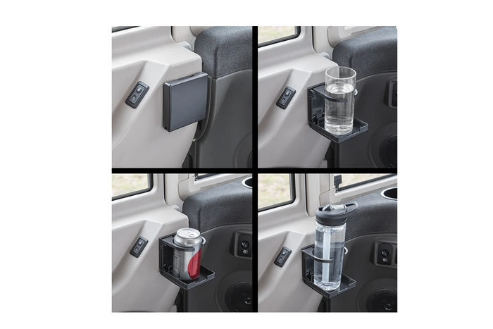 Porte-gobelet pliable ProPlus 761474V01BK pour canettes et bouteilles de 58 à 98 mm de diamètre