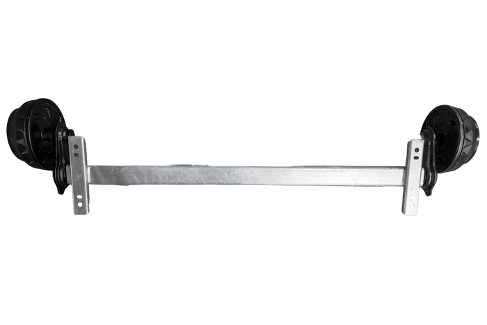 Essieu freiné KNOTT VGB18MV pour remorque/porte-voitures 1800 kg 1300 mm 1800 mm 5x112