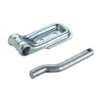 Charnière latérale avec boulon WINTERHOFF BSCH 10-14-120-PO+BSCHG 10-14-E montage latéral de remorque complet