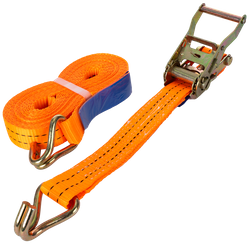 Courroie de transport orange UNITRAIER 8 m/35 mm/2 t avec tendeur