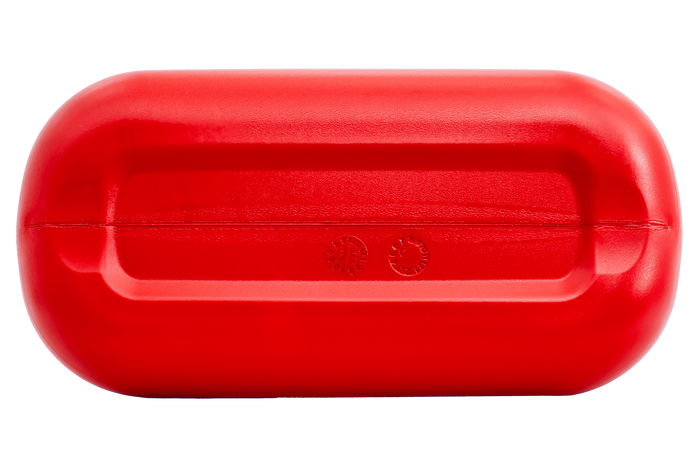 Bidon plastique HERMON 10L avec entonnoir, rouge