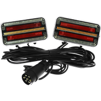 Feux arrière LED TT Technology TT.12025, 3 fonctions gauche + droit, magnétiques