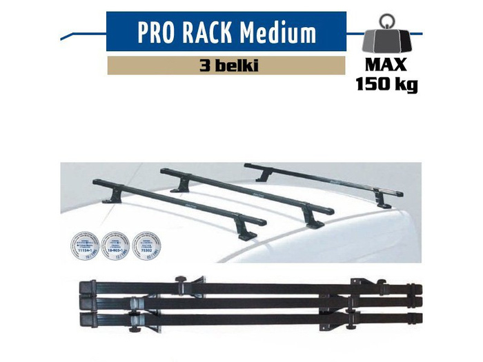 Barres de toit Mont Blanc Pro Rack 315