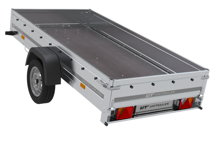 Remorque simple essieu Unitrailer GARDEN TRAILER 264 KIPP
