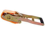 Courroie de transport orange UNITRAILER ERGO 6 m/50 mm/5 t avec tendeur