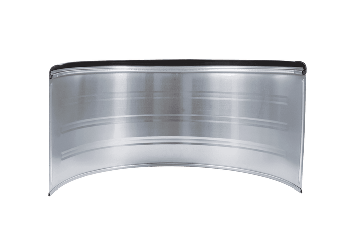 Garde-boue double pour remorque 17,5-19,5" DOMAR DK7140, passage de roue 1000/500 mm, métal avec bord en caoutchouc