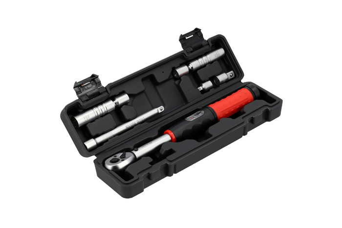 Jeu de clés dynamométriques YATO 3/8" 10–60 Nm (6 pièces) pour le remplacement des bougies d'allumage