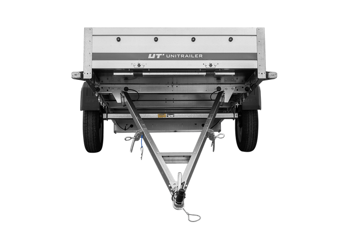 Remorque simple essieu Unitrailer GARDEN TRAILER 264 KIPP
