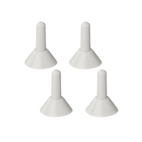 Ensemble de quatre capuchons anti-pluie pour arceaux de tente ProPlus 366475S