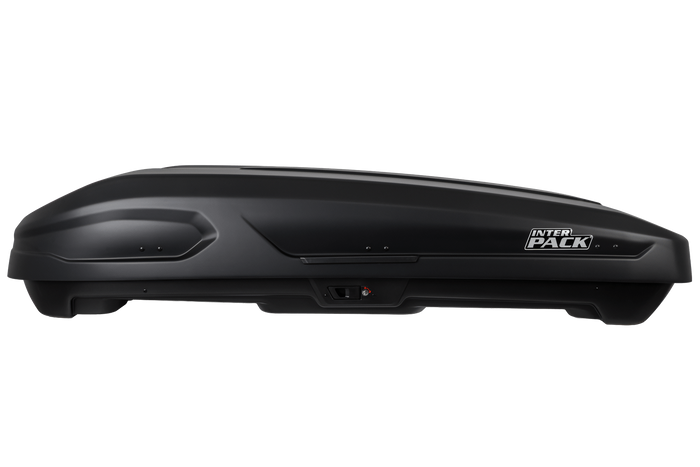 Coffre de toit Inter Pack Monsun PRO M, noir mat