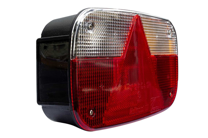 Feu arrière ASPÖCK Multipoint III, 6 fonctions, droit