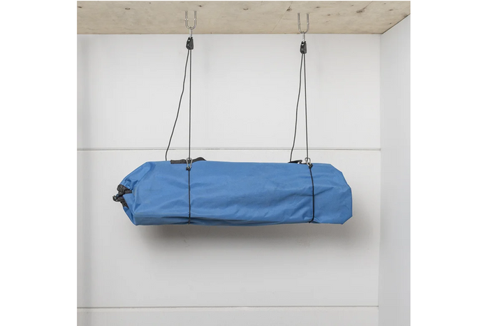 Lot de deux treuils à câble ProPlus 320054, palan à câble avec cliquet, 2,5 m, 68 kg